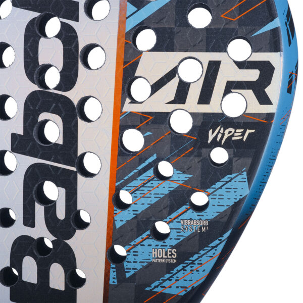 babolat air viper racchetta da padel blue silver 150118 100 E