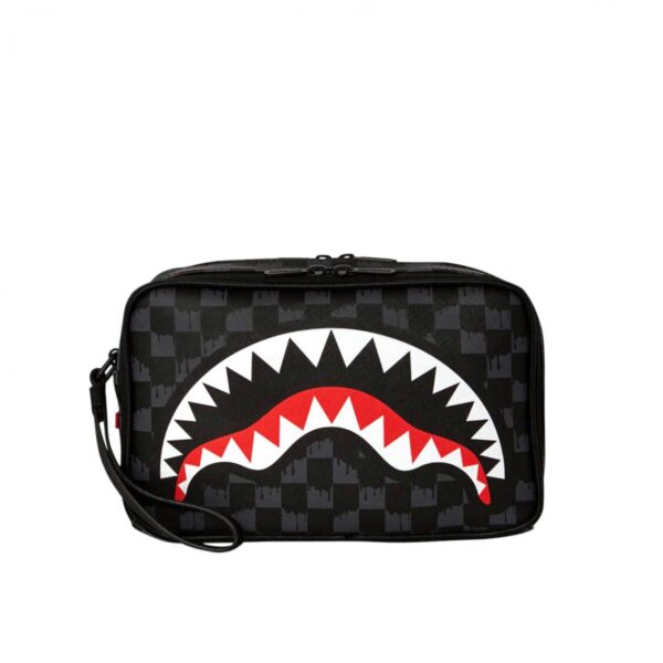 Pochette SPRAYGROUND Drip Check Shark Toiletry Brick