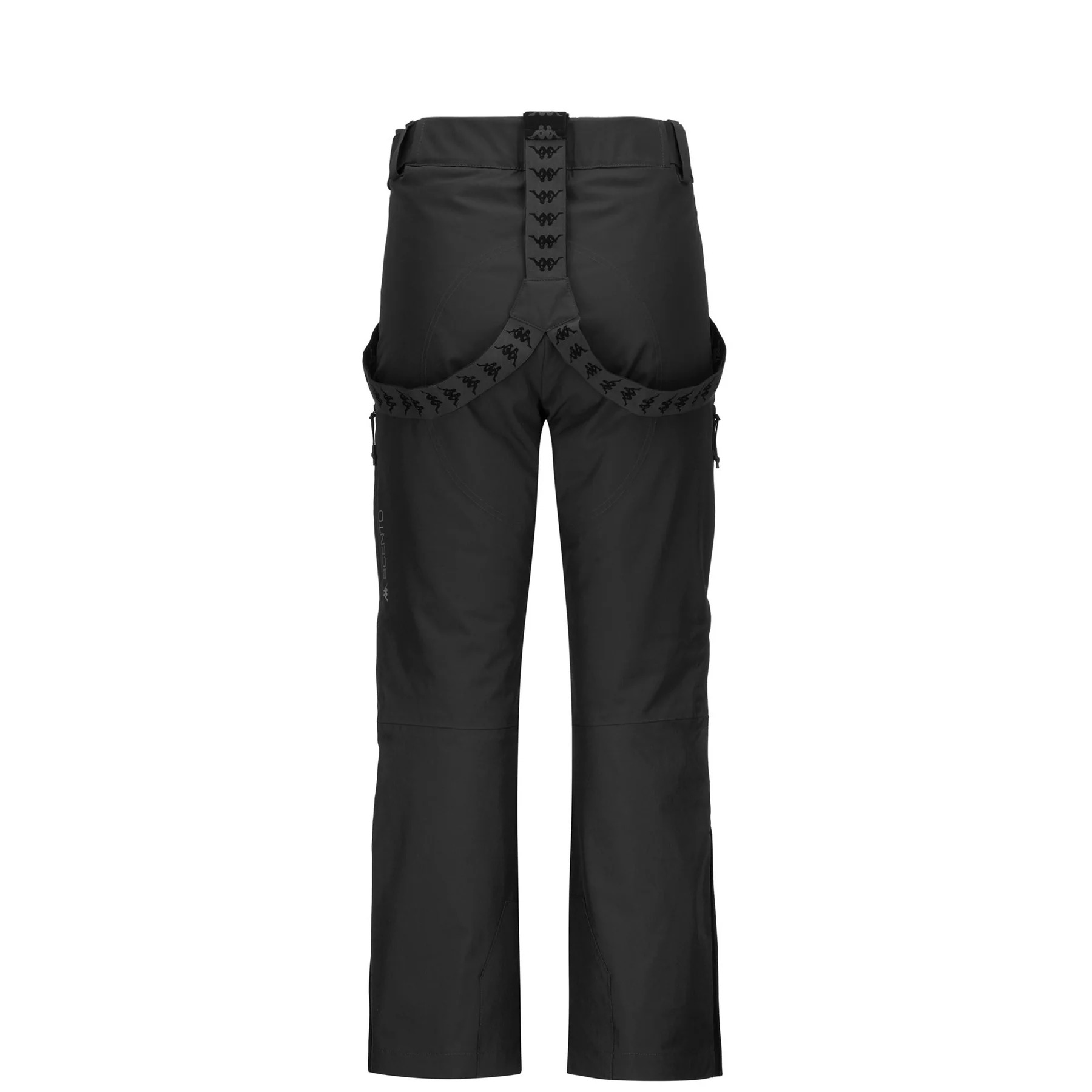 KAPPA PANTALONE SCI 8CENTO 864 UOMO NERO Clapsassuolo